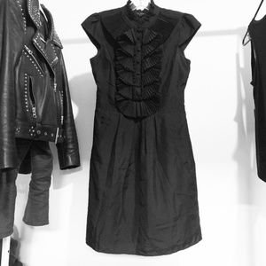 Ted Baker - Silk Gothic Victorian Cocktail Dress